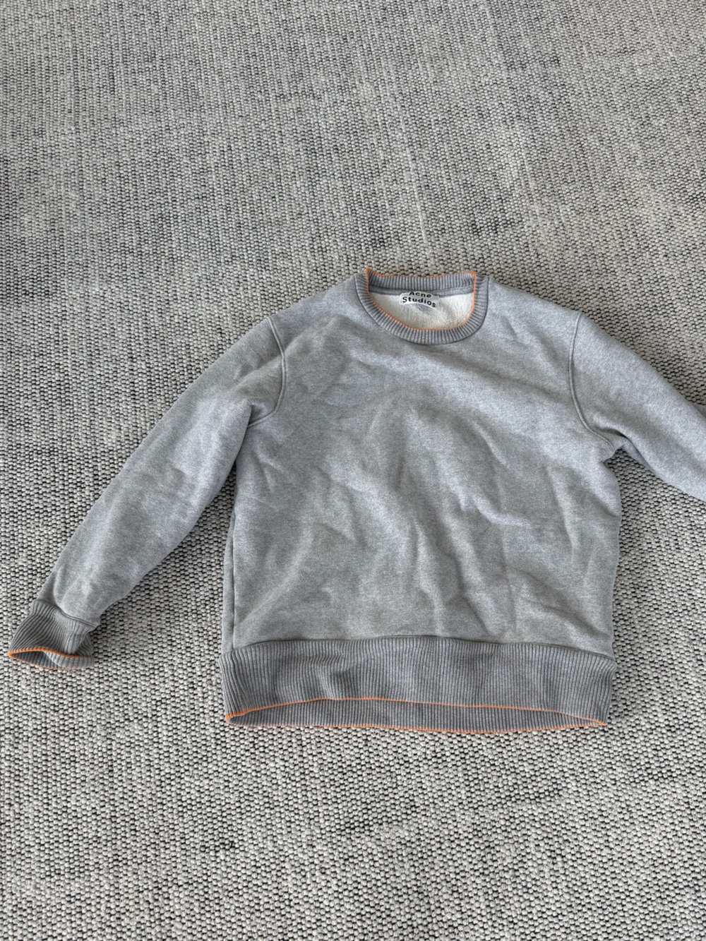 Acne Studio grey sweater